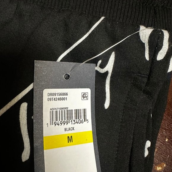 Tommy Hilfiger Mens Black Elastic Waist Tapered Leg Jogger Pants Size S M XL - Picture 4 of 6